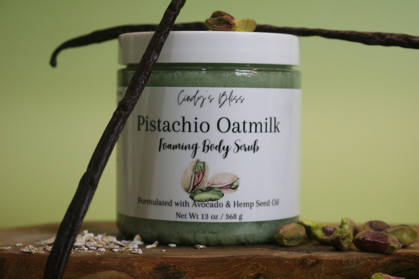 Pistachio Oat Milk Body Scrub