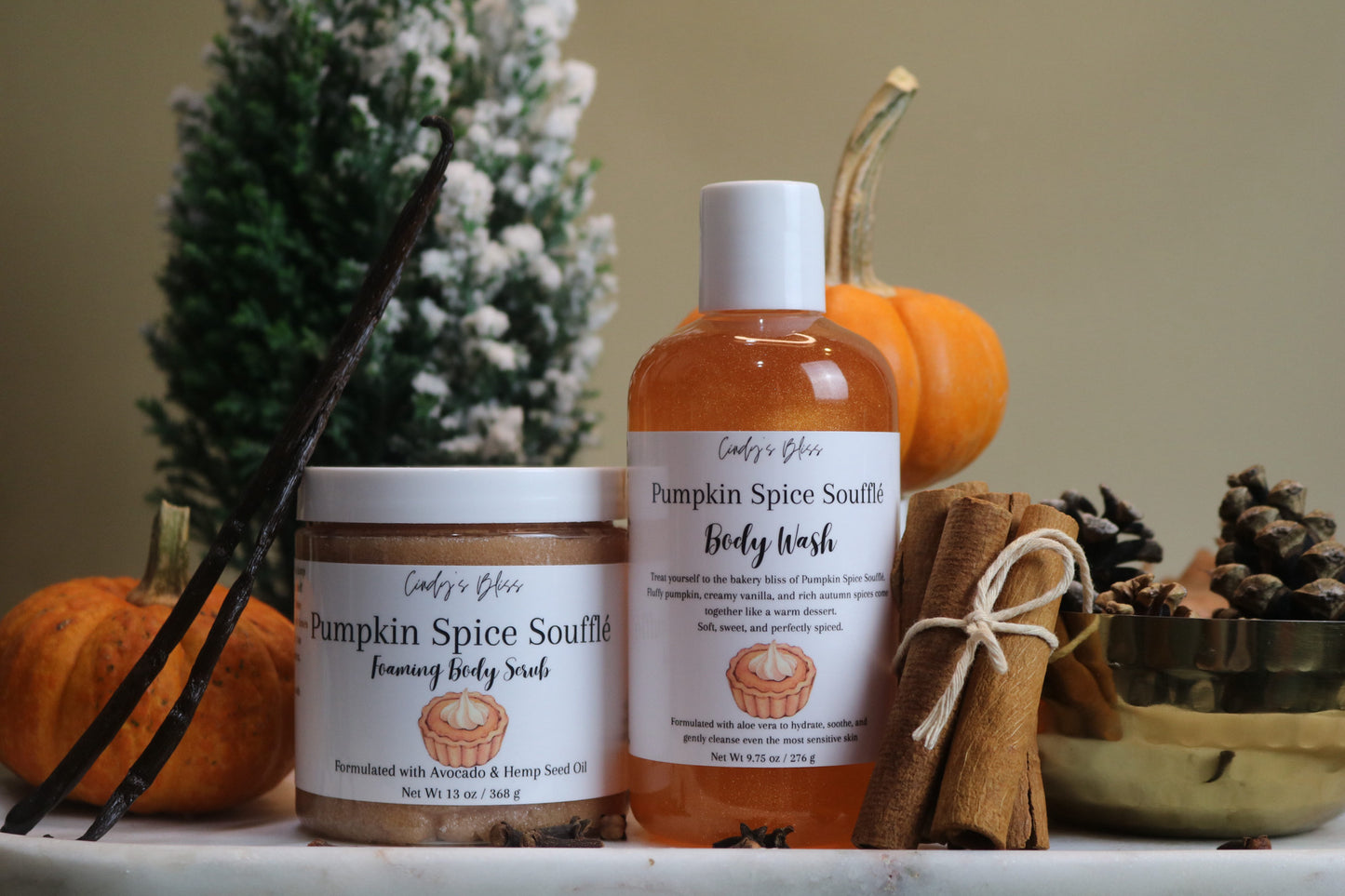 Pumpkin Spice Soufflé Body Scrub