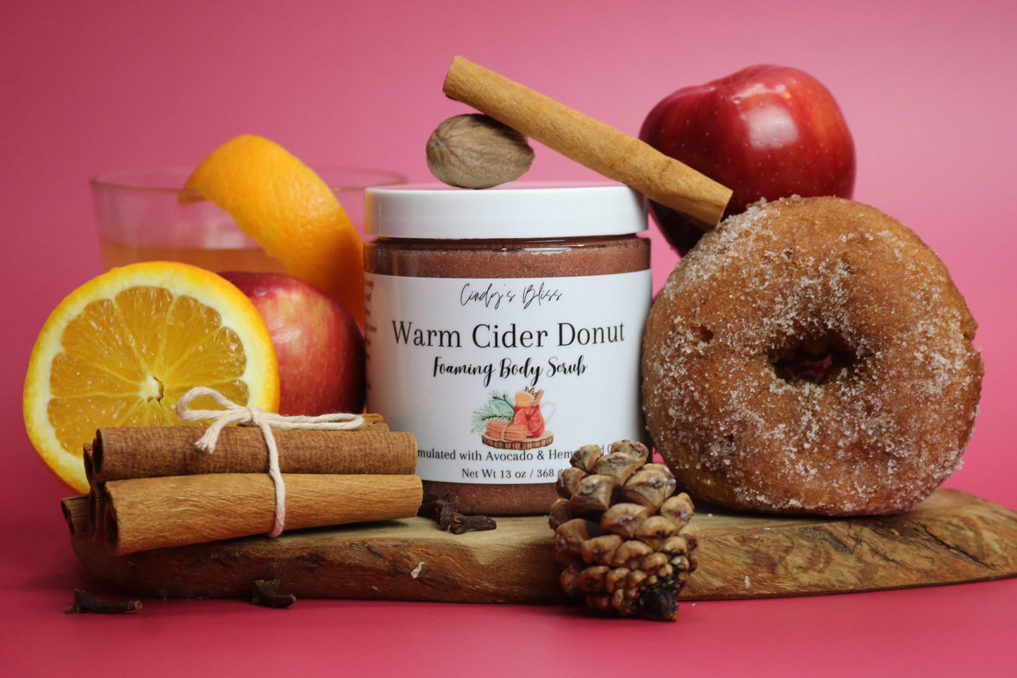 Warm Cider Donut Body Scrub