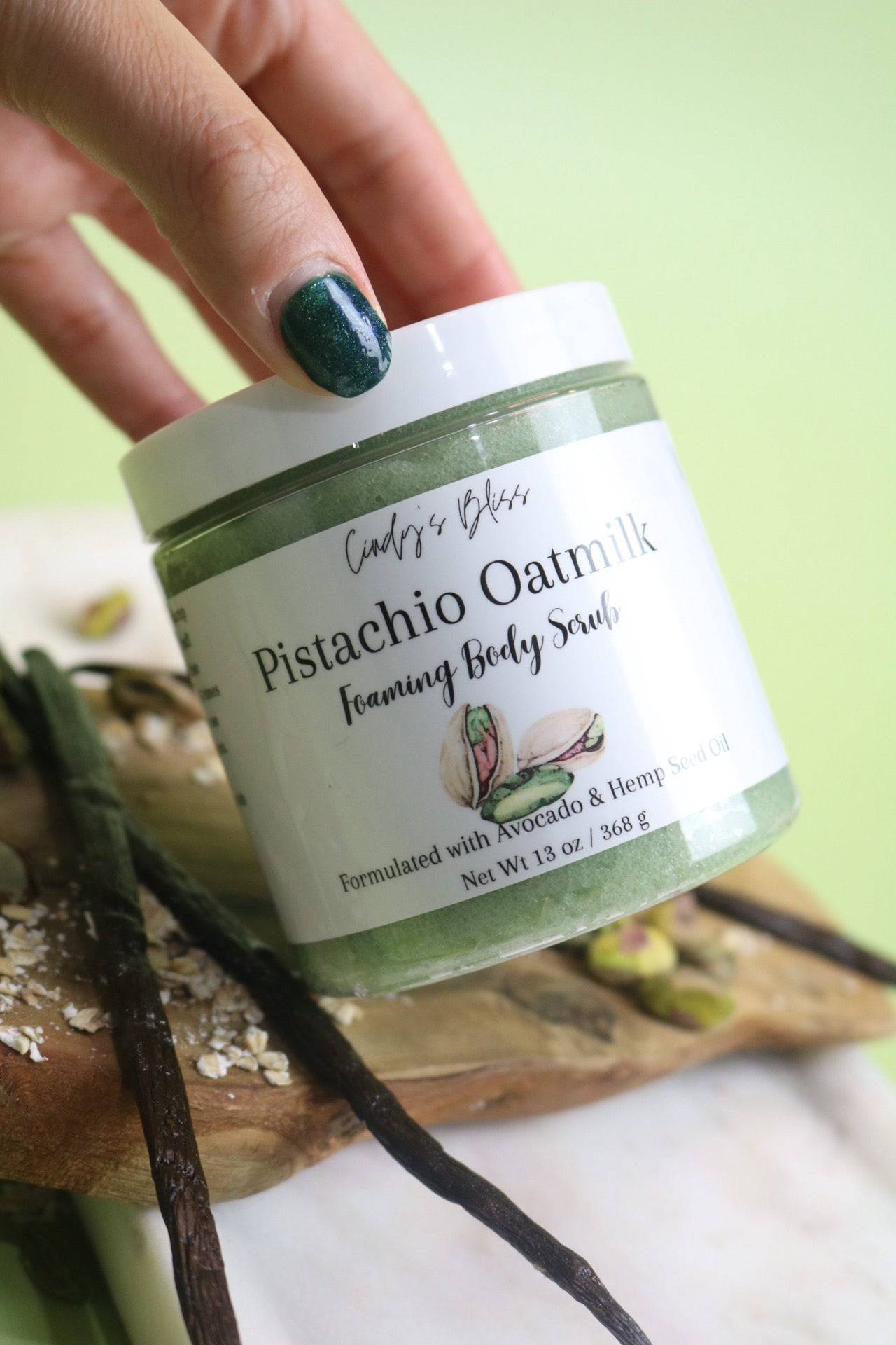 Pistachio Oat Milk Body Scrub