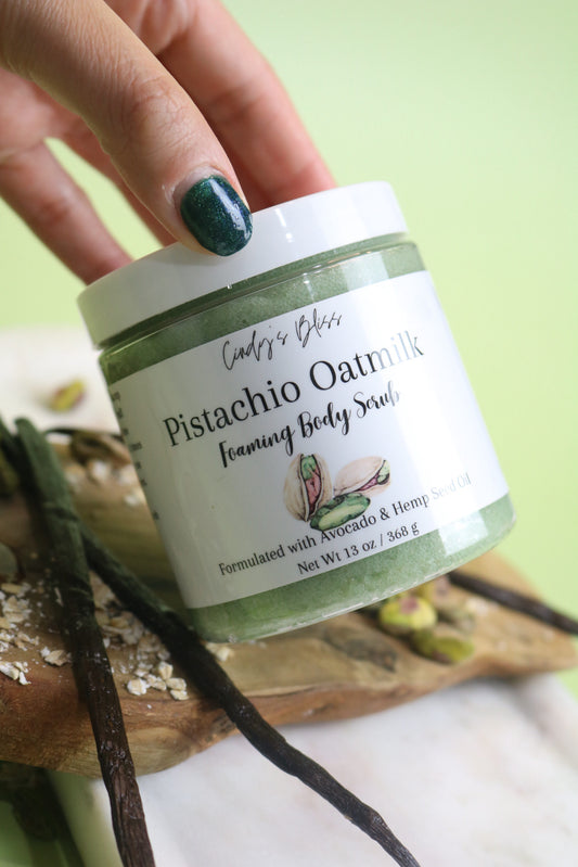 Pistachio Oat Milk Body Scrub