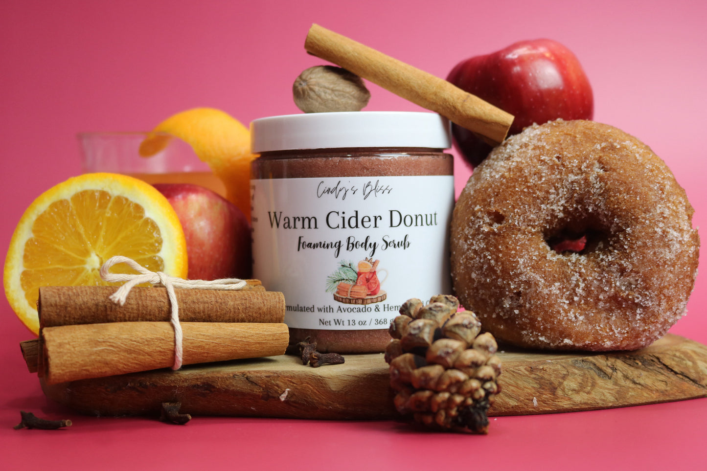 Warm Cider Donut Body Scrub