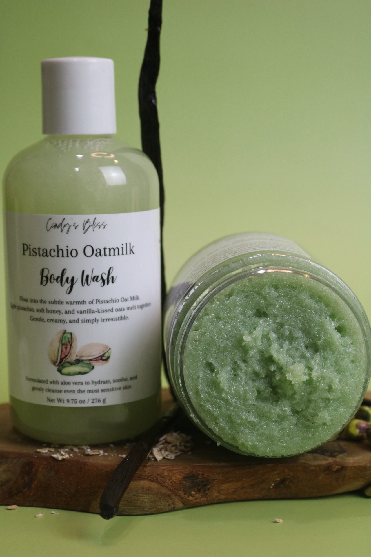 Pistachio Oat Milk Body Scrub