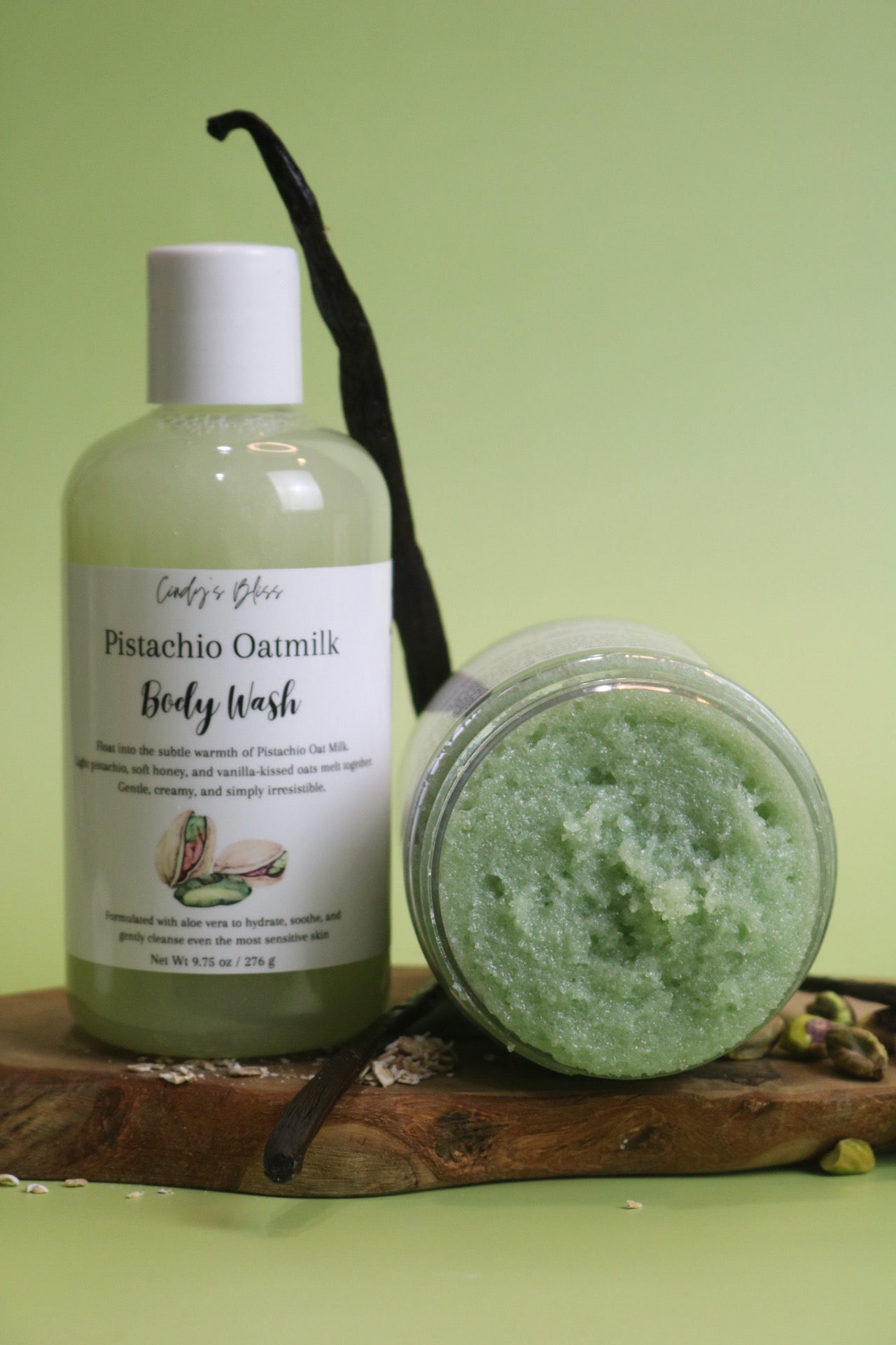 Pistachio Oat Milk Body Scrub