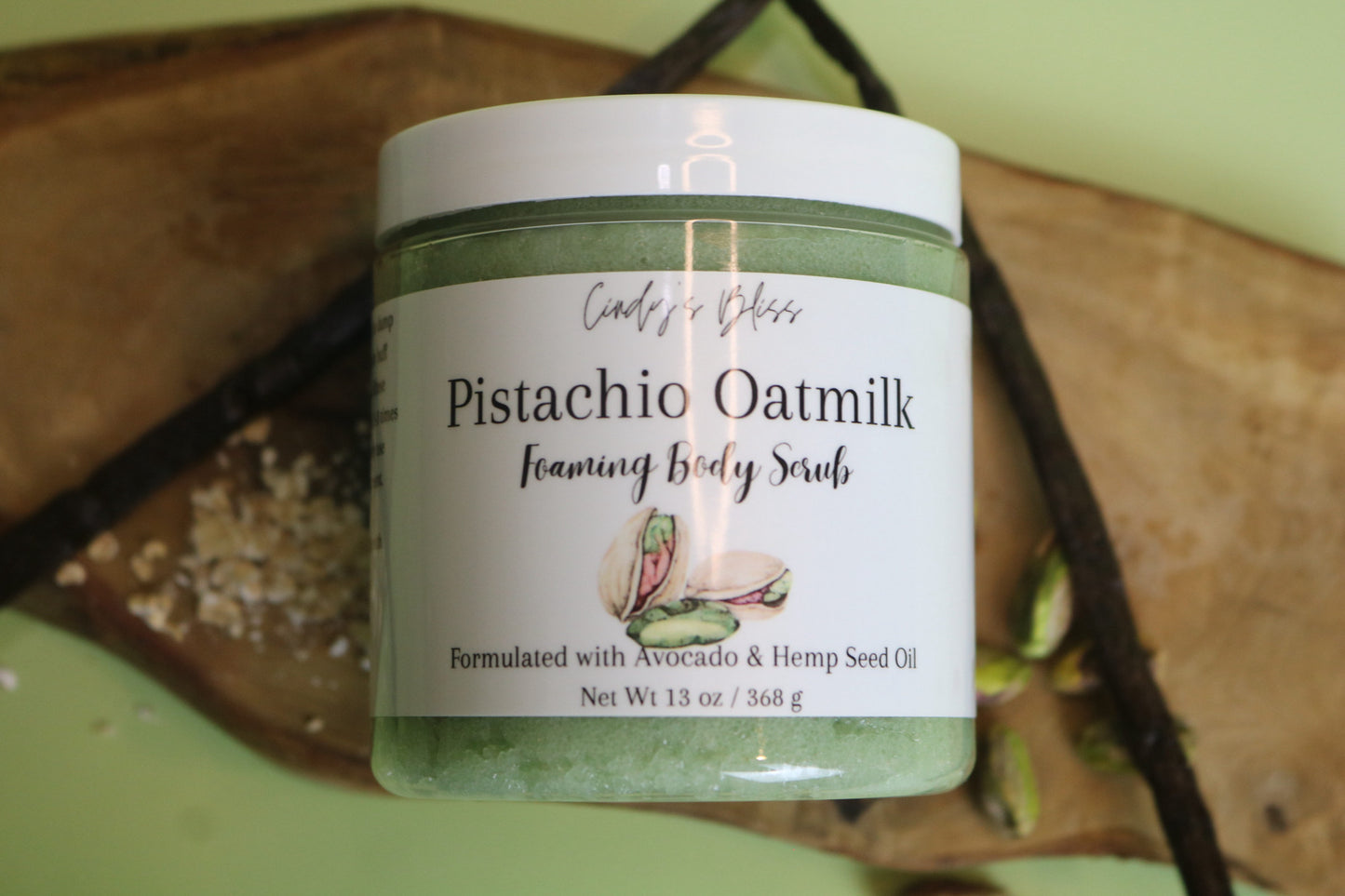 Pistachio Oat Milk Body Scrub